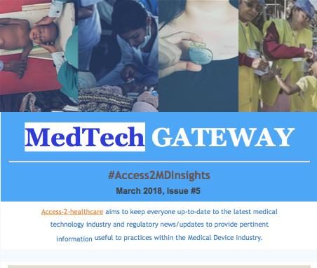 MedTech GATEWAY – check out our March 2018 issue: Giving you the latest updates in the MD industry today